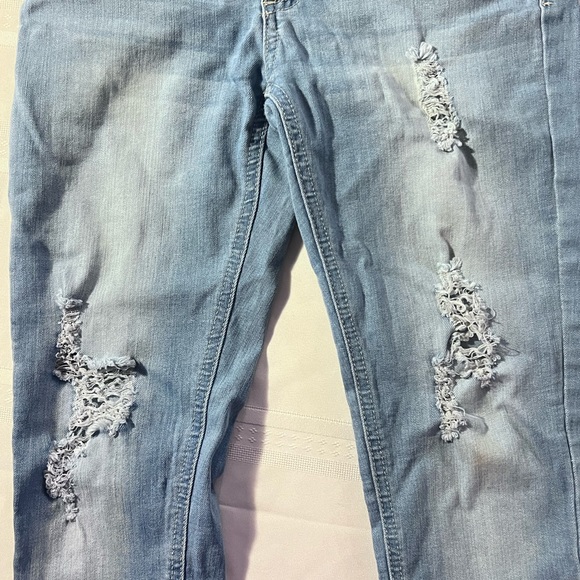 👖Salvaje denim womens blue ripped jeans - Picture 4 of 6